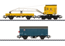 Märklin 46720 - H0 - 3-tlg. Set Kranwagen Gleisbau, DB AG, Ep. VI - AC-Digital